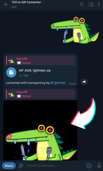 2.1 Descargar Stickers De Telegram